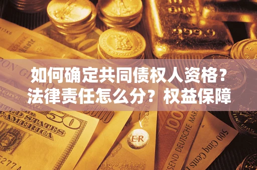 济南如何确定共同债权人资格？法律责任怎么分？权益保障技巧揭秘！