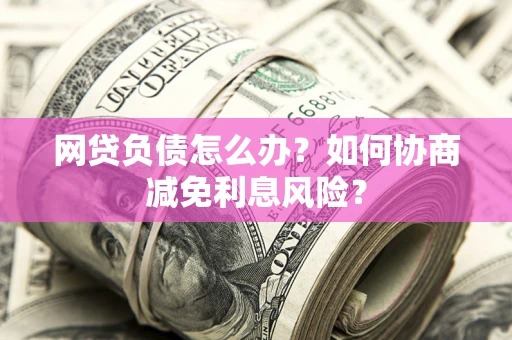 济南网贷负债怎么办？如何协商减免利息风险？