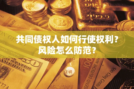 济南共同债权人如何行使权利？风险怎么防范？