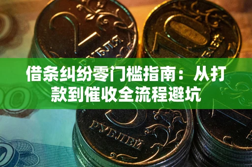济南借条纠纷零门槛指南：从打款到催收全流程避坑