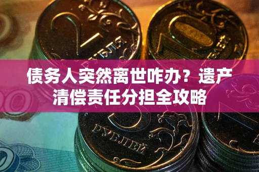 济南债务人突然离世咋办？遗产清偿责任分担全攻略
