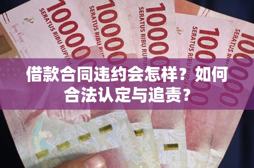 济南借款合同违约会怎样？如何合法认定与追责？