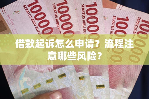 济南借款起诉怎么申请？流程注意哪些风险？